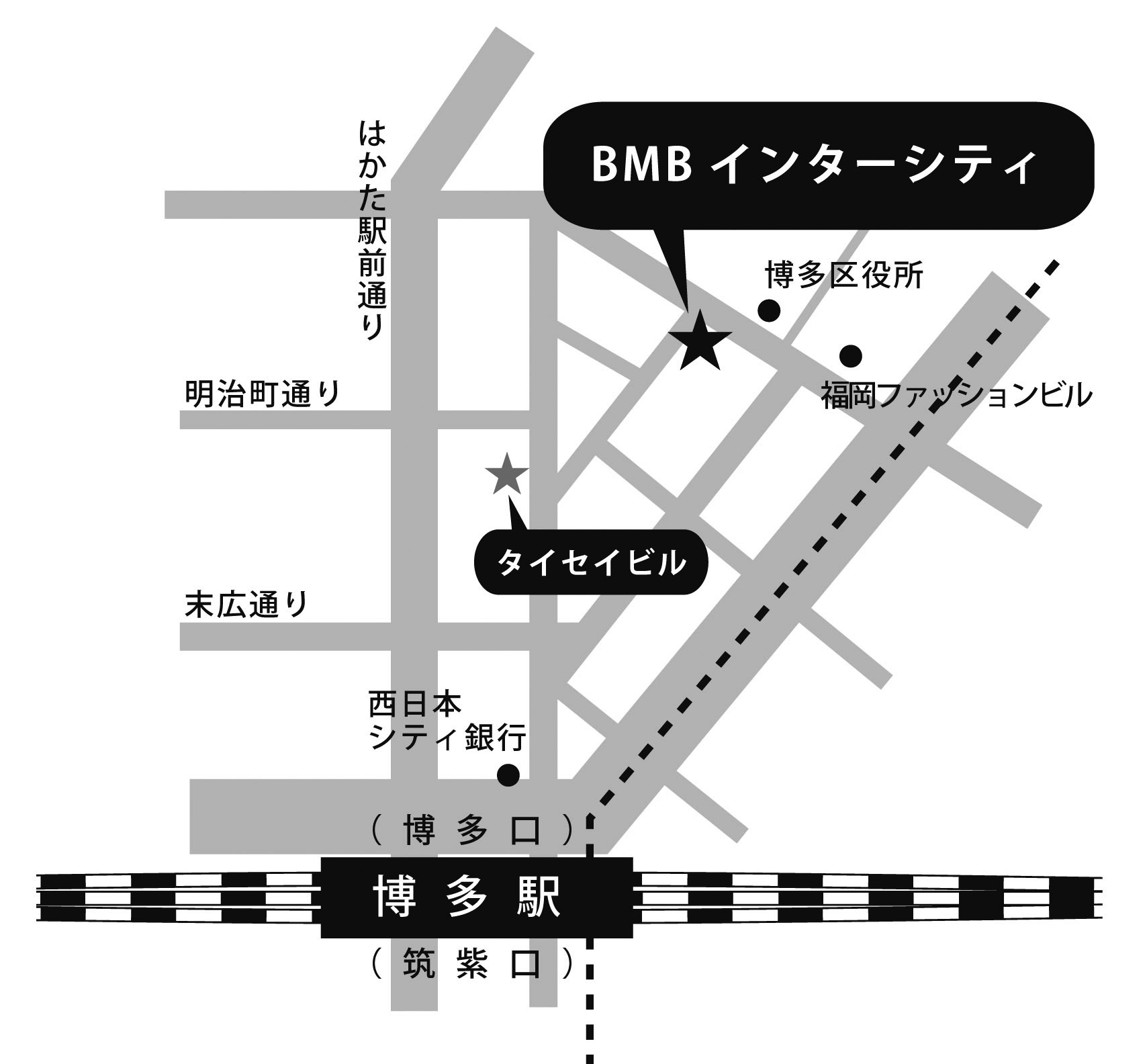 福岡店地図